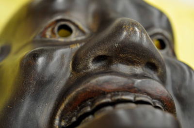 Noh mask replica 2