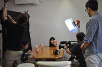 ココイロ撮影風景